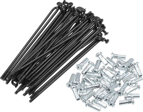 Amazon Co Jp X AUTOHAUX 40pcs 14G J Bend Bicycle Steel Spokes 78mm 3