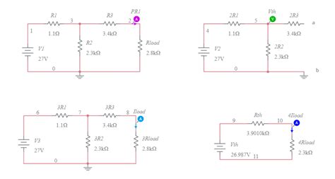 Verification Of Thevenins Theorem Multisim Live