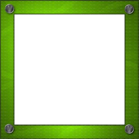 Green Frame Frame Green Moonflower26 Free Png Picmix