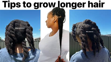 Top Tips To Grow Hair Fast And Retain Length On Natural Hair How To Grow Natural Hair Longer