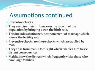 Malthusian theory and_its_criticisms | PPT