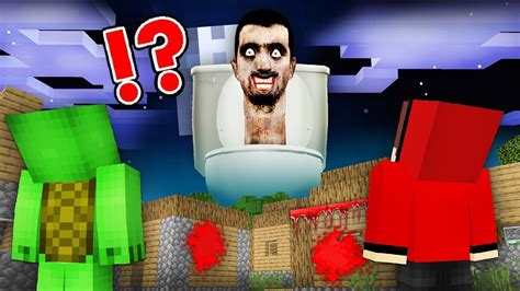 Scary Skibidi Toilet Vs Jj And Mikey Days Survive Security Village