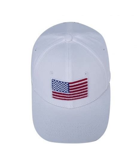 American Flag Hat Embroidered 100 Cotton Adjustable Strap Baseball