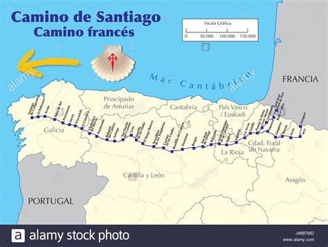 El Camino Trail Map