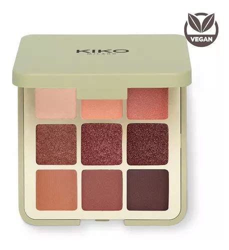 Paleta De Sombras Kiko Milano New Green Me Vegana Original