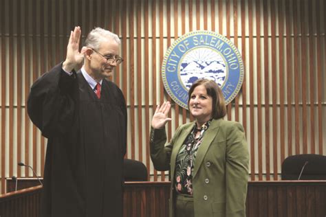 Swearing In Of Salem Elected Officials News Sports Jobs Salem News