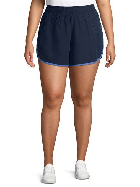 Athletic Works Women S Plus Size Active Running Shorts Walmart