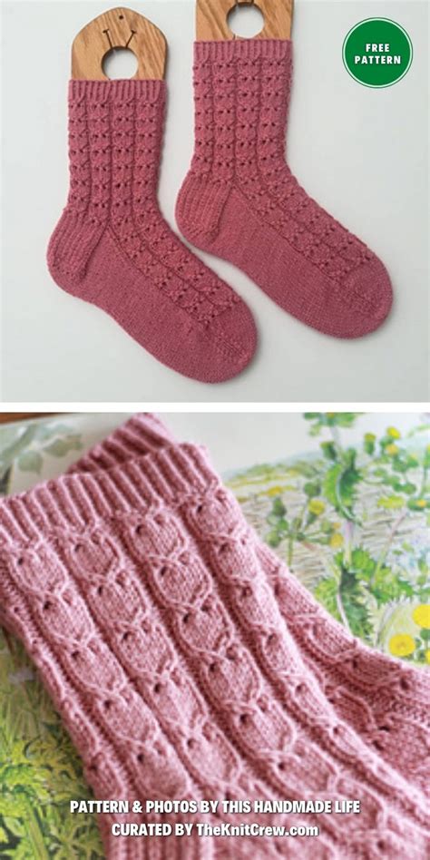 8 Free Simple Socks Knitting Patterns For Beginners - The Knit Crew