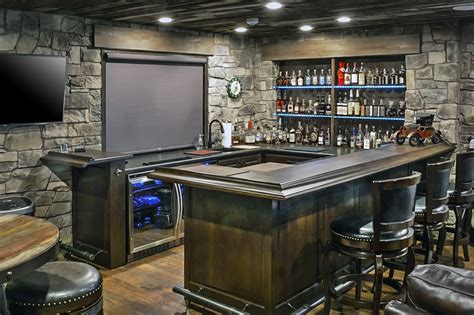 Garage To Ultimate Pub Conversion Medford Remodeling