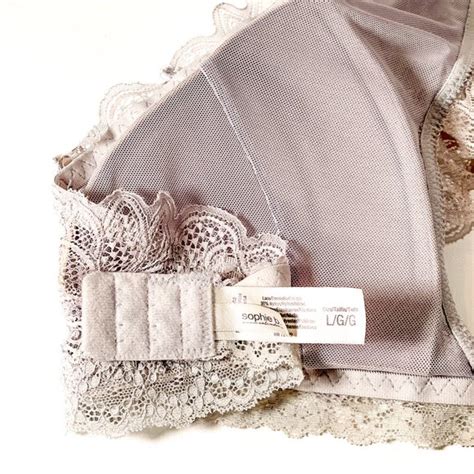 Sophie B Intimates Sleepwear Nwt Sophie B Bra Panty Set Light Grey Lingerie Intimates