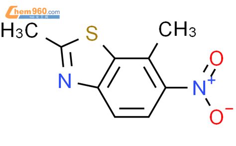 72206 94 127 二甲基 6 硝基苯并噻唑化学式、结构式、分子式、mol、smiles 960化工网