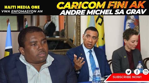 EN DIRECT GWO BATAY PETE NAN RANKONT KARIKOM NAN YO BAT ANDRE MICHEL