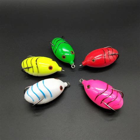 Pcs Fishing Lure Artificial Frog Lure Top Water Ray Artificial Crank