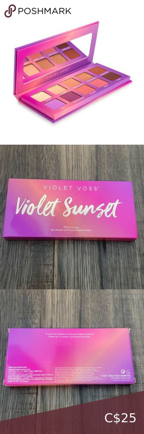 Violet Voss Violet Sunset Pro Series Eyeshadow Palette Sunset Palette