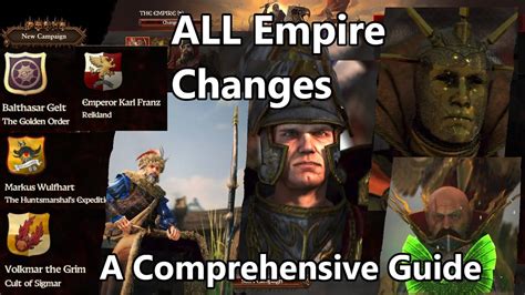 Comprehensive Guide To Empire Changes Total War Warhammer Iii Youtube