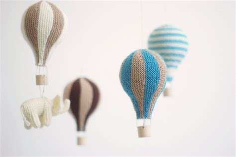 Nursery Mobile Hot Air Balloon Mobile Baby Mobile Baby Etsy