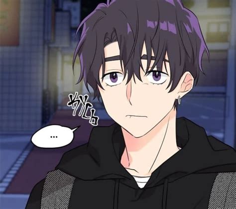 an anime character is looking at the camera