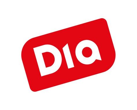 Dia Supermarket Chain Rotated Logo White Editorial Stock Photo - Stock ...