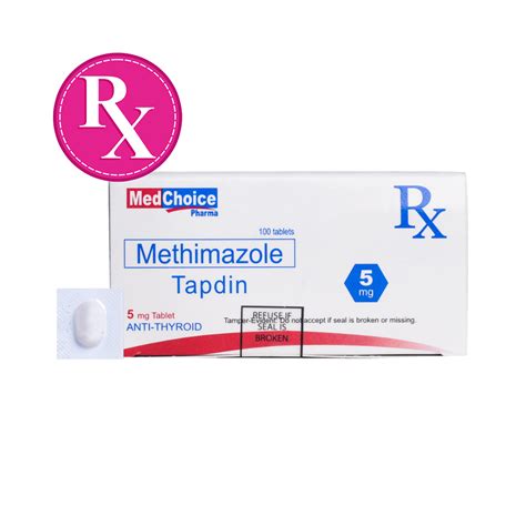 Tapdin Methimazole 5mg Tablet By 1s