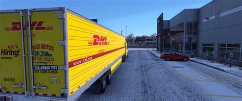 Remorque SCS 53 DHL Skin 1 46 ATS ETS2 Mod ATS Mod