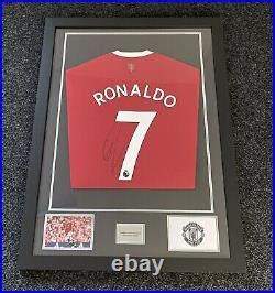 Hand Signed Cristiano Ronaldo Shirt Manchester United Signed ...