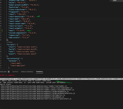 Reactjs Sass Installation Not Working In React Bootstrap Stack Overflow