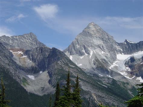 Rock Climbing In Mount Sir Donald British Columbia