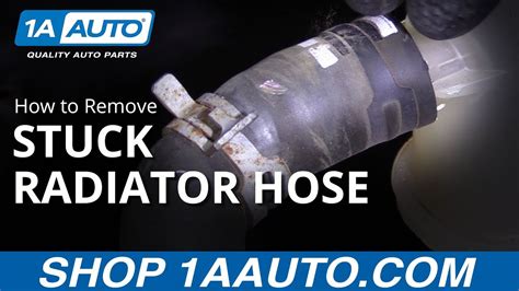 How To Loosen A Stuck Radiator Hose Youtube