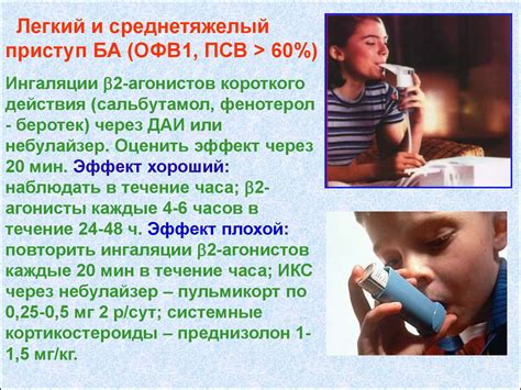 Бронхиальная астма у детей - online presentation