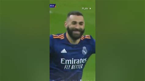 ركلة جزاء بنزيما على طريقة بانينكا 🙁👌football Shorts ريالمدريد