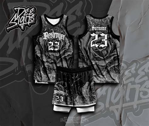 Dstroyer 02 Basketball Jersey Free Customize Of Name And Number Only
