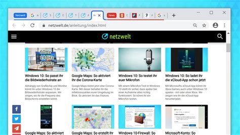 Google Chrome So Aktiviert Ihr Tabs Gruppen Netzwelt