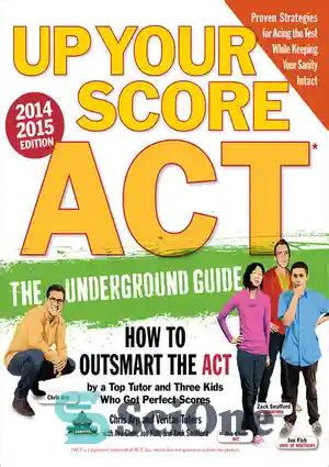 دانلود کتاب Up Your Score ACT 2014 2015 Edition The Underground