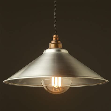 Galvanised Steel Light Shade 310mm Pendant