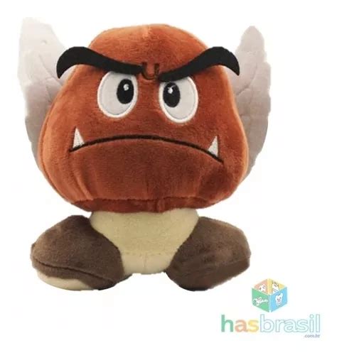 Goomba De Asas De Pel Cia Do Jogo Super Mario Bros Nintendo Mercadolivre