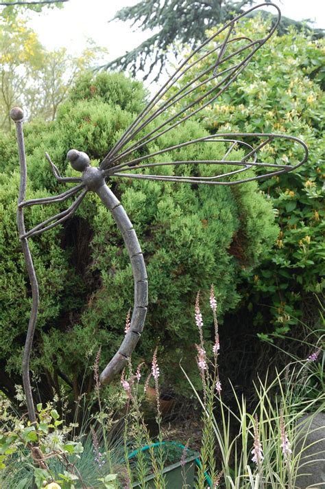 Dragonfly At Hobbans Farm Metal Garden Art Garden Art Sculptures Metal Yard Art