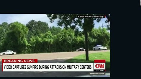 Chattanooga gunman shot at after ramming gates - CNN