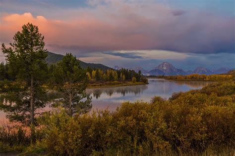 763825 4K Grand Teton Wyoming USA Parks Rivers Sky Scenery