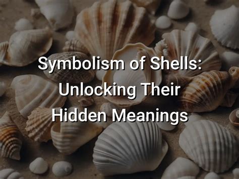 Symbolism Of Shells Unlocking Their Hidden Meanings Symbol Genie