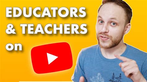 EDUCATOR YOUTUBE CHANNEL EXAMPLES Some Best Teacher YouTube Channels