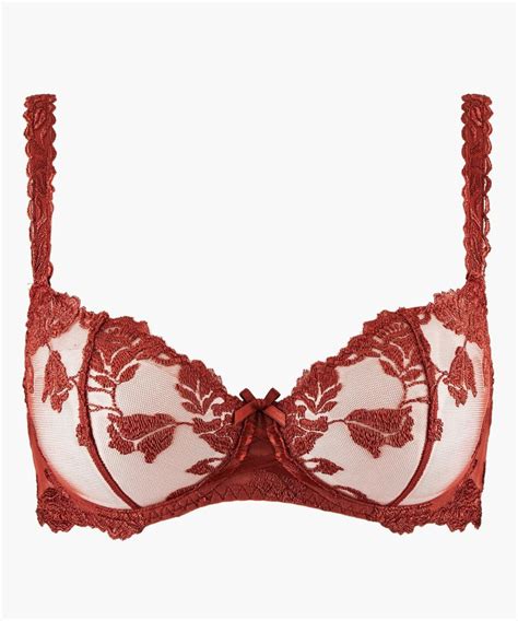 Lingerie Co Responsable Femme Aubade Softessence Soutien Gorge Corbeille Terracota Amber