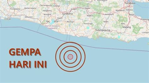 Baru Saja Gempa Guncang Jawa Timur Magnitudo 5 0 Info BMKG Pusat