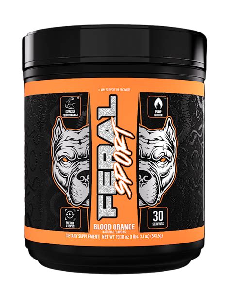 FERAL SPORT - - "PRIMAL" - - PRE WORKOUT – Feral Supplements