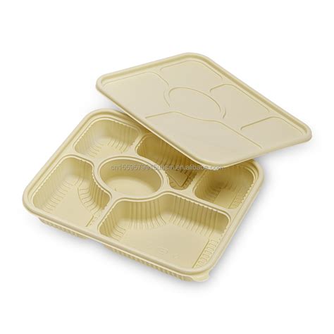 Disposable Eco Friendly Microwavable Takeaway Degradable Tableware