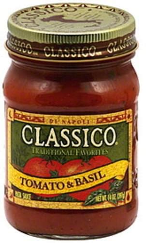 Classico Di Napoli Tomato And Basil 14 Oz Pasta Sauce 12 Pkg Nutrition Information Innit