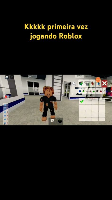 Primeira Vez Jogando Roblox YouTube