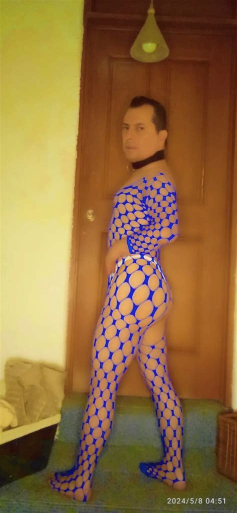My New Blue Fishnet Lingerie Nude Pics Xhamster