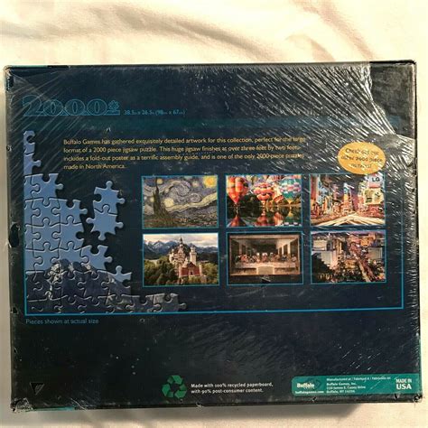 Neuschwanstein Castle Bavaria Piece Puzzle By Buffalo Games New In