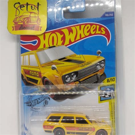 Jual Hot Wheels Hotwheels Exclusive Recolor Datsun Bluebird Momo Kuning
