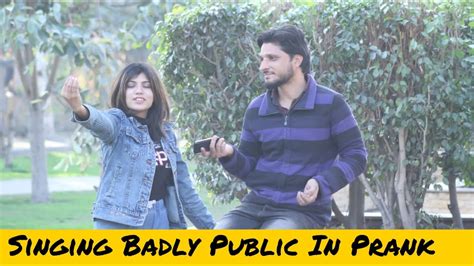 Singing Badly In Public Prank Prank In Pakistan Pavlogsofficial